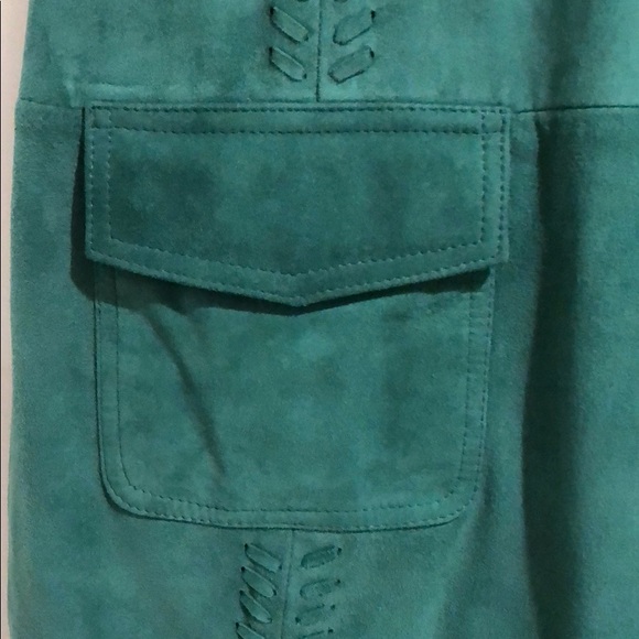 Gorgeous Free People green suede dress-🌟🌟 - Picture 3 of 7